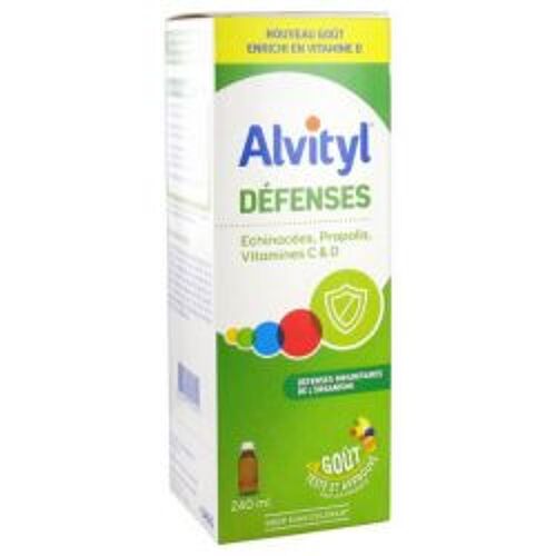 Alvityl Défenses Sirop 240ml 