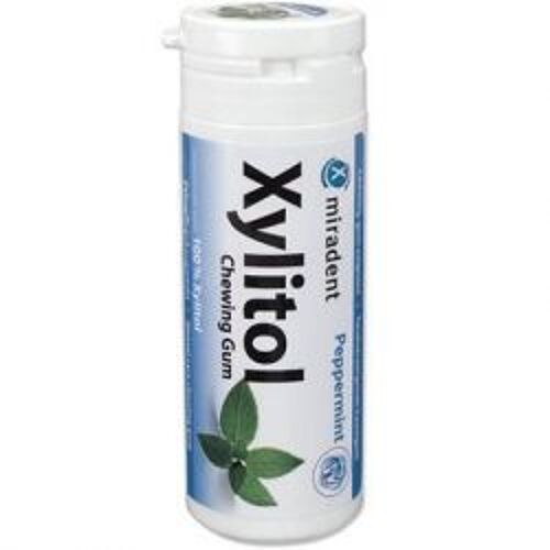 Miradent Xylitol Chewing Gum Menthe Poivrée 