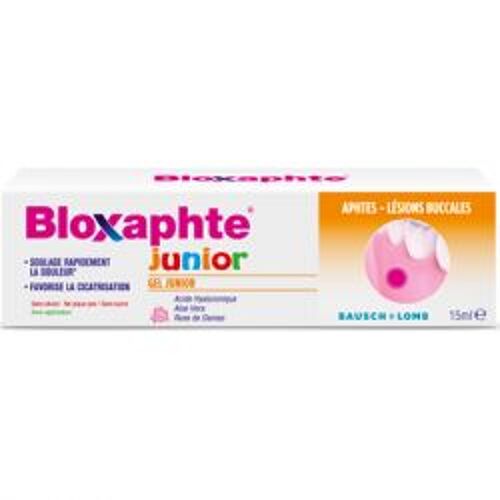 Bloxaphte Junior Gel Aphtes Et Lésions Buccales Tube De 15ml 