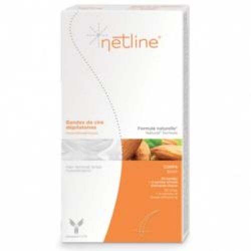 Netline Bandes De Cire Dépilatoires Corps X20 