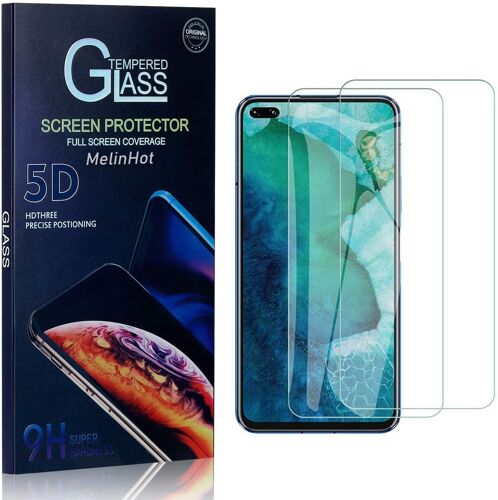Verre Trempé Huawei P40, Hd Ultra Transparent Protection En Verre Trempé Écran Huawei P40, Dureté 9h, Installation Facile, 2 Pièces