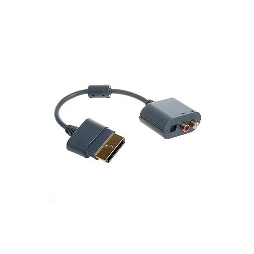 Adaptateur Câble Sortie Optique Toslink RCA Audio Dolby Digital pour Console XBox 360 / Slim
