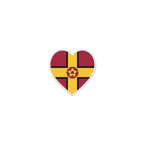 Patch Badge Ecusson Imprime Thermocollant Drapeau Royaume Uni Northamptonshire