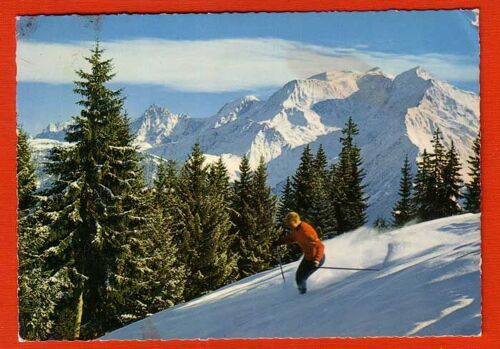 Cpsm - Skieur Dans Les Alpes.