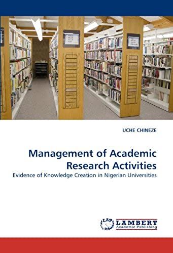 Management Of Academic Research Activities