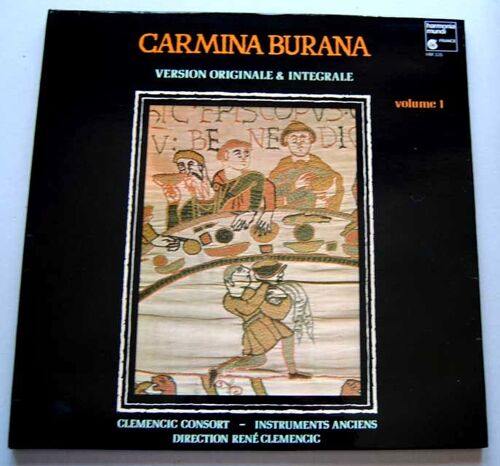 Harmonia Mundi Hm 335 - Carmina Burana Volume 1 - Version Originale Et Intégrale,