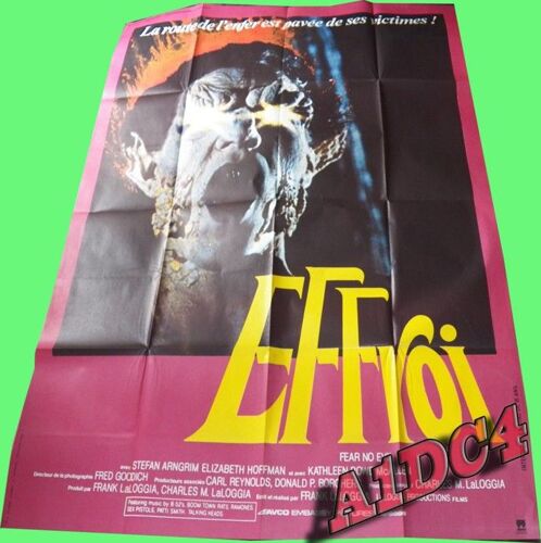 Affiche Cinéma 120x160 .. Effroi .. Par Frank Laloggia  1981
