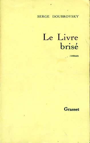 Le Livre Brise.