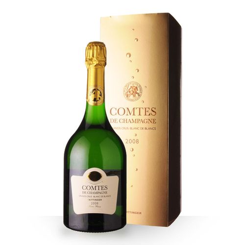 Champagne Taittinger Comtes De Champagne 2008 Blanc De Blancs 75cl - Coffret