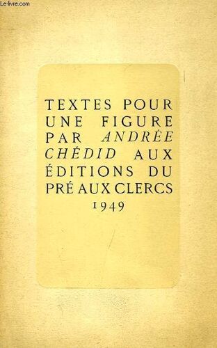 Textes Pour Une Figure