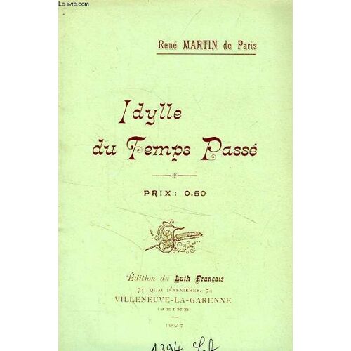 Idylle Du Temps Passe