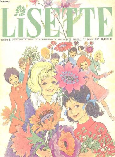 Lisette. N°1. 1er Janvier 1967. La Sirene Et Le Viking. Le Velo Rouge. Petite Etoile. Tessa Et Le Gentil Dauphin. Le College En Danger. La Derniere Question..