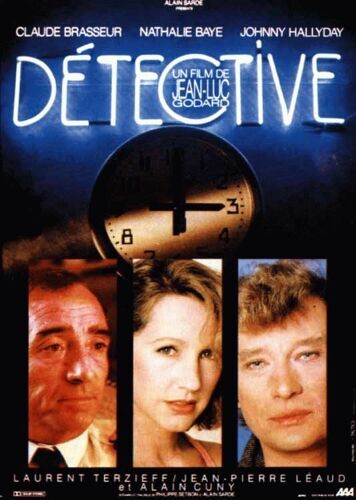Détective - 1985 - Joghnny Hallyday - Affiche Cinema Originale
