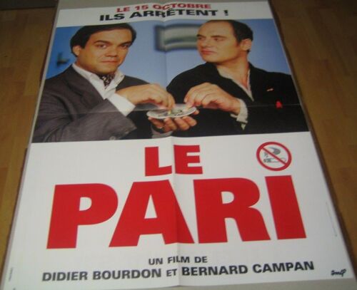 Le Pari - Didier Bourdon - Affiche Cinema Originale