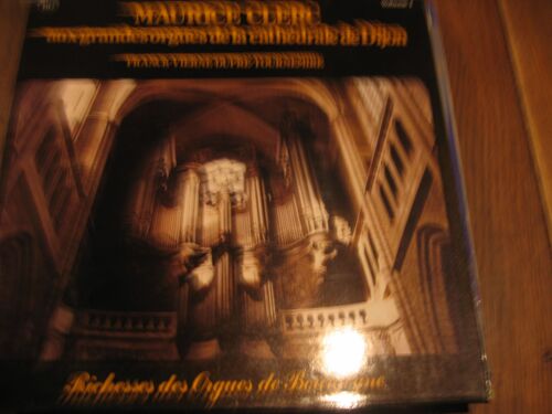 Maurice Clerc Aux Grandes Orgues De La Cathedrale De Dijon  Vol 1