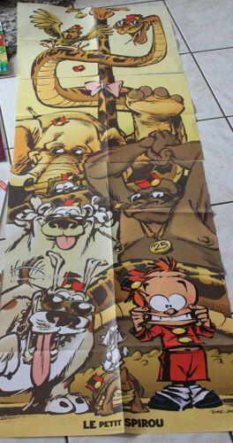 Lot Complet Poster Petit Spirou Tome & Janry Spirou # 4047-4050 Novembre 2015