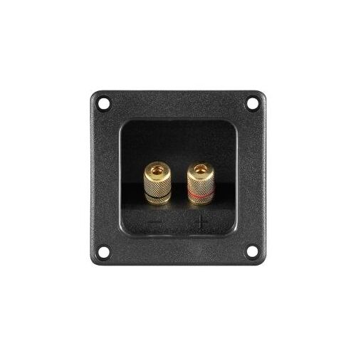 Bornier audio carré encastrable pour enceintes cd11698