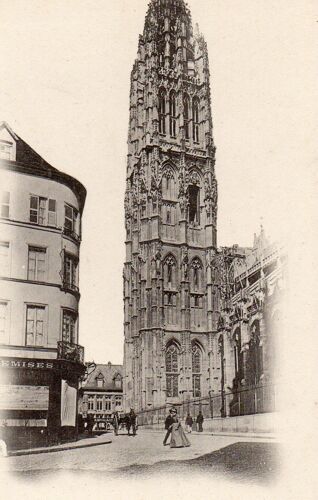 Cpa Debut Xx Eme Siecle - Rouen - 76 - Seine Maritime - Cathedrale - La Tour