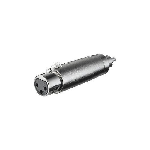 Adaptateur audio Xlr femelle 3pins vers Rca mâle cd27455