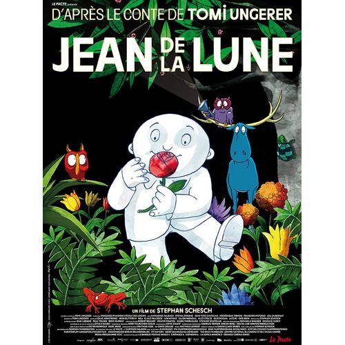 Jean De La Lune (Moon Man) - Véritable Affiche De Cinéma Pliée - Format 120x160 Cm - De Stephan Schesch Et Sarah Clara Weber Avec Les Voix De Tomi Ungerer, Katharina Thalbach - Animation - 2012