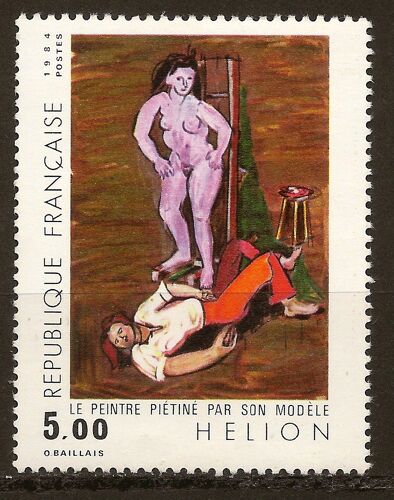 Tableau Jean Hélion Yt N°2343