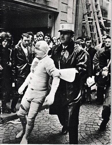 Pinoncelli À Sigma 5 - Avec " L'ecole De Nice" Bordeaux 17-22 Novembre 1969 _