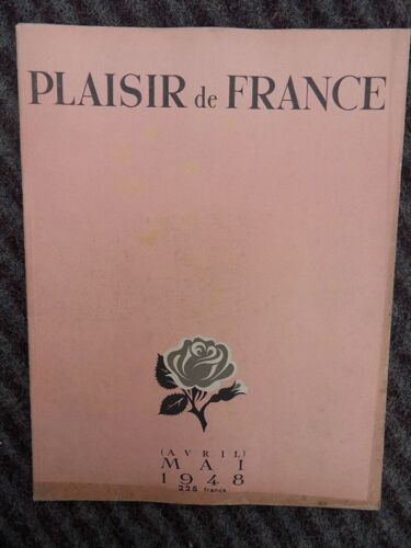 Plaisir De France N°133-Avril/Mai 1948
