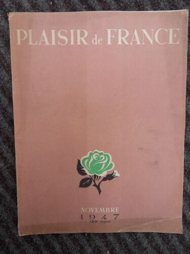 Plaisir De France N°129-Novembre 1947