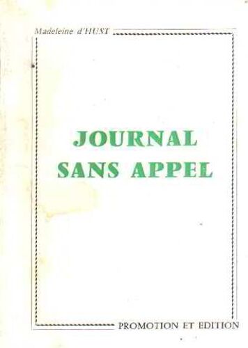 Journal Sans Appel