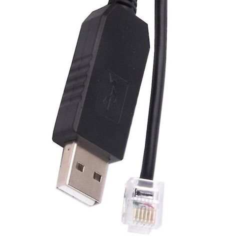 Usb To Rj11 Rj12 6p4c Adaptateur Câble de contrôle série Eqmod Câble pour - Monter PC pour câble de contrôle manuel