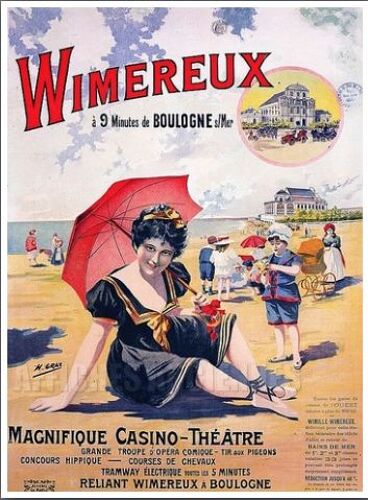 Affiche Wimereux Magnifique Casino Théatre