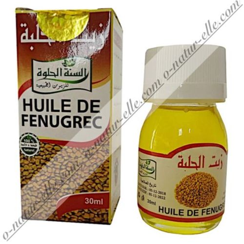 Huile De Fenugrec 100% Pure & Naturel 30ml Fenugreek Oil, Aceite De Fenogreco 