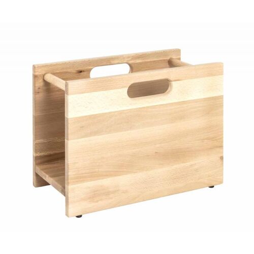Porte Revues en Bois "Hêtre" 40cm Naturel