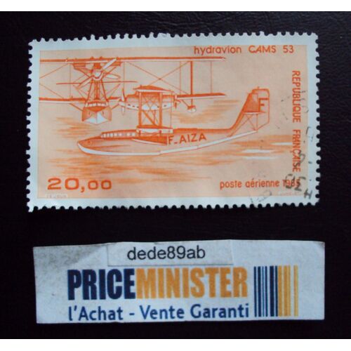 France..20.00 Poste Aérienne..Hydravion Cams 53.Oblitéré.