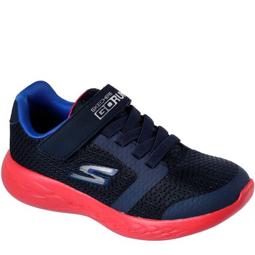 Skechers Gorun 600 Chaussures De Sport Baskets Basses Fermeture Velcro Enfantsbleus