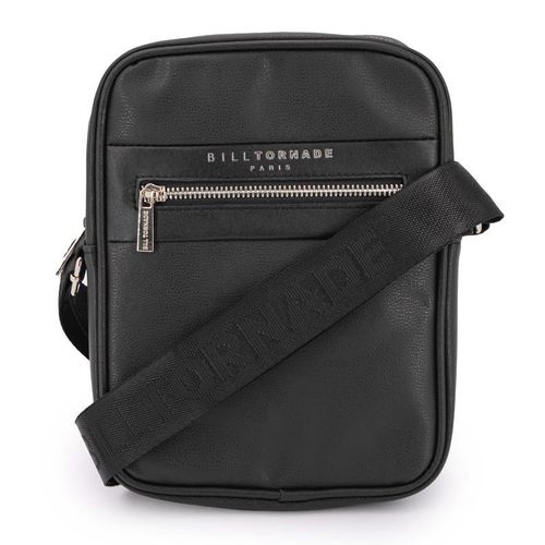 Sacoche bandoulière noir brillant Homme BILL TORNADE