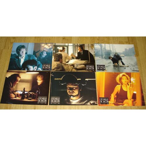 L'echelle De Jacob - Jeu De 9 Photos D'exploitation Cinématographique Originale - Format 21x27 Cm - De Adrian Lyne Avec Tim Robbins, Elizabeth Pena, Ving Rhames - Année 1990