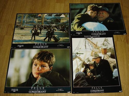 Pelle Le Conquérant -  Jeu De 12 Photos Prestige D'exploitation Cinématographique Originale - Format 30x40 Cm - De Bille August Avec Pelle Hvenegaard, Max Von Sydow, Erik Paaske - Année 1987