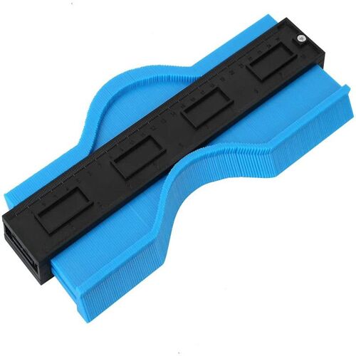 Gabarit de profil pour contours / formes (25x10 cm) Bleu