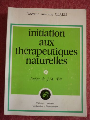 Initiation Aux Thérapeutiques Naturelles