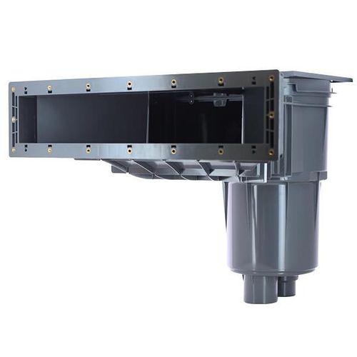 Pièce à sceller piscine - Skimmer XXL parker -17,5L Liner/Béton - modèle Norm - Gris anthracite de AstralPool