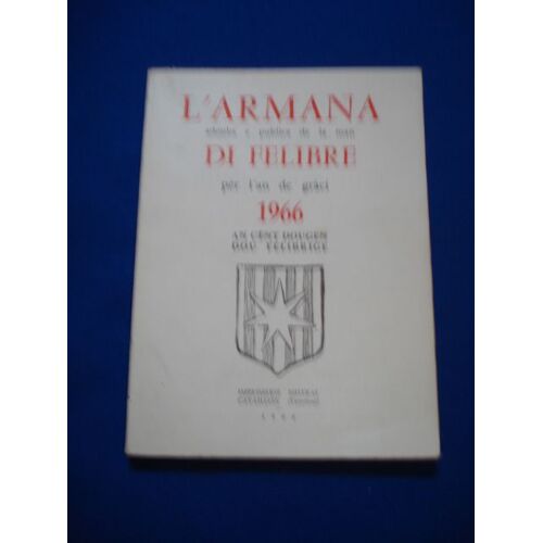 L'armana Di Felibre 1966