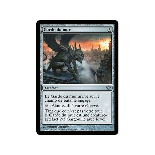 Garde Du Mur ( Warden Of The Wall) - Magic Mtg - Ascension Vf Mint 153 - U