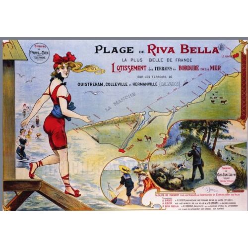 Affiche Plage De Riva Bella