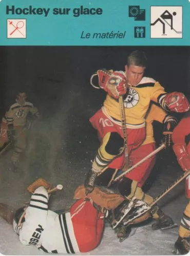Fiches Sur Le Hockey Sur Glace, Le Matériel Et Le Coup Du Chapeau