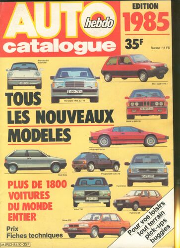 Editions 1985