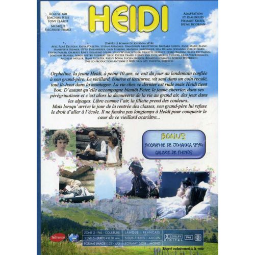 Heidi - Coffret 3 Films (Coffret De 3 Dvd)