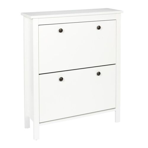 Meuble à Chaussures "Elisabeth" 92cm Blanc