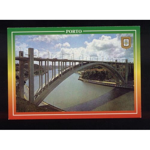 Carte Postale Postcard Postal Porto Pont Ponte Da Arrabida Portugal 1990 Carte N° 16