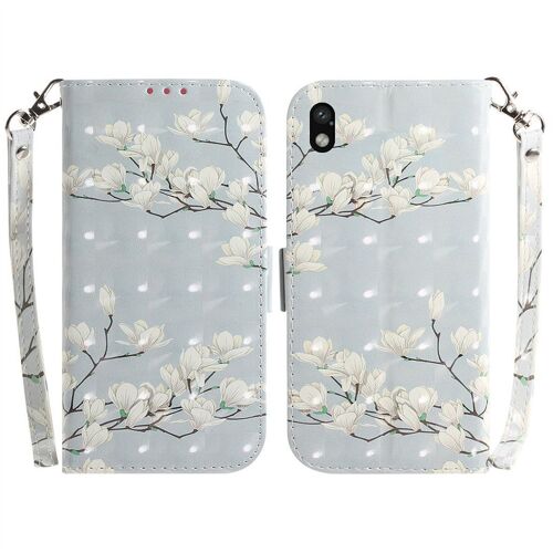 Saturcase Coque Pour Sony Xperia Ace 3, Beau 3d Motif Pu Cuir Magnétique Flip Portefeuille Support Porte-Carte Protecteur Housse Étui Avec Dragonne Pour Sony Xperia Ace 3 (Td-9)